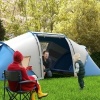 Afbeelding van Outsunny Tent Taft, Fiberglas L430 x B240 x H170cm - Blauw