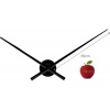 Afbeelding van NeXtime Wandklok – 70 cm – Metaal – Zwart