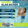 Afbeelding van Tillvex Zandfiltersysteem 13.200L/h tot 40.000L + 1200g Filterkogels - Zwembadfilter Blauw