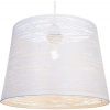 Afbeelding van Globo Becca hanglamp - wit metaal - Ø 35cm - E27