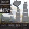 Afbeelding van KESSER® Schaduwdoek 3 x 3 x 3 m.| zonnezeil zonwering windbescherming | HDPE stof
