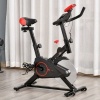Afbeelding van HOMCOM Fietstrainer van staal, ABS - L85 x B46 x H114 cm - Zwart en Rood
