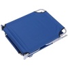 Afbeelding van Outsunny Verstelbare Loungestoel voor Buiten met Zonnescherm - Blauw