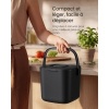 Afbeelding van SONGMICS Plastic Compostbak 7L met geurvrij deksel, 24 x 22 x 19,5 cm, Zwart