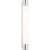 Afbeelding van BRILLIANT Horace LED wandlamp wit/chroom | 10W geïntegreerd, 1300lm, 4000K, IP54