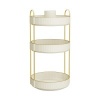 Afbeelding van SONGMICS Make-up Organizer, Roterend, 3 Niveaus, Verstelbaar