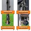 Afbeelding van KESSER® Zonnescherm B x L 300 x 180 cm. Luifel handmatig uitschuifbaar