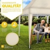 Afbeelding van Tillvex Vouwpaviljoen 3x6m Beige, Waterdicht, Verstelbaar, UV 50+, Incl. Draagtas & Grondpijlen