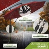 Afbeelding van Tillvex Parasol Ø 300 cm met zwengel, hoes en windbescherming - Waterdicht en UV-bestendig
