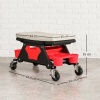 Afbeelding van HOMCOM Mechanische Rolstoel Kunststof 64,5L x 33B x 35H cm Grijs