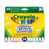 Afbeelding van Crayola Afwasbare Viltstiften, Set van 24 Stiften in Diverse Kleuren, Geschikt voor Kinderen Vanaf 3