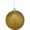 Afbeelding van Kerstballen set van 110 met slinger - onbreekbaar plastic - goud