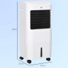 Afbeelding van HOMCOM Mobiele Airco van ABS in Wit