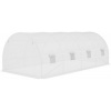 Afbeelding van Outsunny Vervangfolie voor kas PE 600L x 300B x 200H cm - Wit
