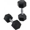 Afbeelding van HOMCOM Set van 2 korte zeshoekige halters A91-018V01
