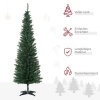 Afbeelding van HOMCOM Kerstboom 390 takken met kunststof standaard groen 830-182