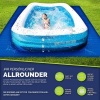 Afbeelding van tillvex® Premium Bodemmat voor Zwembaden 295 x 206 cm - UV-bestendig en scheurbestendig