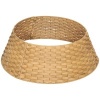 Afbeelding van HOMCOM Kerstboomrok van kunststof, 68 cm diameter, voor kerstboomstandaard en decoratie