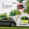 Afbeelding van Outsunny Heckzelt van polyester en fiberglass - 239L x 210B x 210H cm - Lichtgrijs