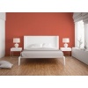 Afbeelding van A.S. Création Effen oranje zalm rood Nara 387458 Uni vliesbehang 10,05 m x 0,53 m
