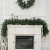 Afbeelding van HOMCOM Kunststof en Metaal Kerstslinger 180x30x30 cm Groen