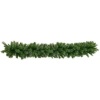 Afbeelding van HOMCOM Kunststof en Metaal Kerstslinger 180x30x30 cm Groen