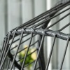 Afbeelding van Outsunny - Hangstoel met Kussen - Staal - Polyester - Grijs