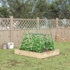 Afbeelding van Outsunny Tuinhek van staal en PE, kunststof verbindstukken - 180L x 100B x 180H cm - Groen