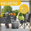 Afbeelding van TRESKO® Opvouwbare Bolderwagen 300L met Rem | Handwagen 150kg met Rubber Banden