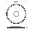 Afbeelding van BRILONER FREE - Plafondlamp met achtergrondverlichting - LED - 18 W - Rond - Ø 29,3 cm