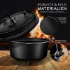 Afbeelding van Grillas Dutch Oven, 13.6L, BBQ pan, gietijzer met pootjes