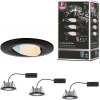Afbeelding van Paulmann LED Inbouwspots Calla Set van 3 - Mat Zwart - IP65 - 5W - 430 lm - 230V - Badkamer