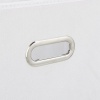 Afbeelding van Set van 4 opvouwbare kastmanden - 30x30x30 cm - wit met 2 handgrepen - voor speelgoed