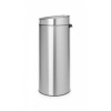 Afbeelding van Brabantia Touch Bin Prullenbak - 30 liter - Mat RVS Vingerafdrukbestendig