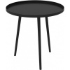 Afbeelding van Outsunny Bijzettafel 40cm x 40cm x 50cm - Zwart