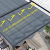 Afbeelding van Outsunny - Vervangend dak - 3 x 2,15 m - Polyester - Donkergrijs