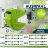 Afbeelding van tillvex® Tuinslanghaspel Groen/Grijs 30m met Wandbevestiging en Handgreep
