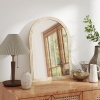 Afbeelding van Homcom Wandspiegel van Polystyreen en Glas - 50L x 2B x 70H cm - Beige