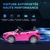 Afbeelding van AIYAPLAY Elektrische Loopauto - Kunststof, Metaal - 107L x 62,5B x 44H cm - Roze