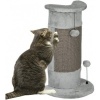 Afbeelding van PawHut kattenkrabpaal - spaanplaat - 34x25,5x58 cm - grijs