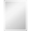 Afbeelding van HOMCOM badkamerspiegel - glas en kunststof - 80L x 60B x 4H cm - zilver