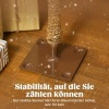 Afbeelding van HOMCOM Kunststof Kerstboom Groen/Wit 150 cm - 48L x 48B cm