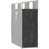 Afbeelding van Outsunny houtopslaghoes - polyester - 148L × 62B cm - zwart