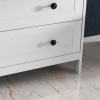 Afbeelding van HOMCOM ladekast - MDF - 74x40x91 cm - Wit