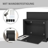 Afbeelding van HOMCOM Brievenbus met Krantenvak B80-015V00