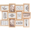 Afbeelding van Atmosphera Collage Fotolijst voor 12 foto's - 58 x 45 cm - Hout