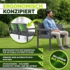 Afbeelding van Tillvex® Weerbestendige Tuinbank 3-4 Zits met Hoes & Kussens, tot 300kg Belastbaar
