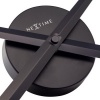 Afbeelding van NeXtime Wandklok – 70 cm – Metaal – Zwart