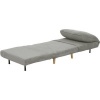 Afbeelding van HOMCOM 2-in-1 slaapbank vouwbed - verstelbaar - grijs - 82x89x83 cm