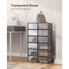Afbeelding van Yaramis Opbergdozen | 18 Stuks | 23 x 33,5 x 14 cm | Transparant - Songmics - Schoenenkasten